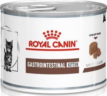 Изображение Royal Canin Gastro Intestinal kitten Ultra Soft Mousse 195g