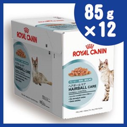 Attēls no Royal Canin PAKIET sos 12x85g HAIRBALL CARE