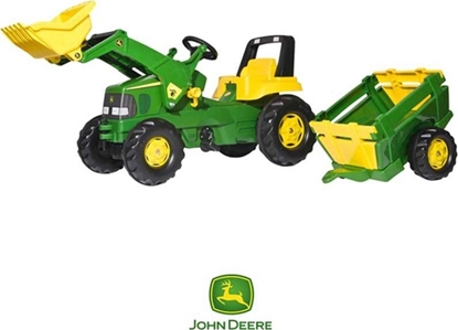 Изображение Rolly Toys Rolly Toys rollyJunior Traktor Na Pedały John Deere 3-8 Lat