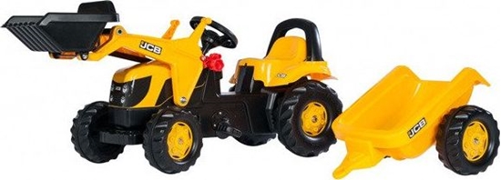 Picture of Rolly Toys Rolly Toys Traktor Kid JCB z Przyczepą i Łyżką uniwersalny