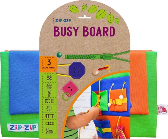 Picture of Roter Kafer Gra Edukacyjna Busy Board 3 gry RZ1001-01