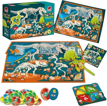 Изображение Roter Kafer Puzzle detektyw Dino muzeum RK1080-05