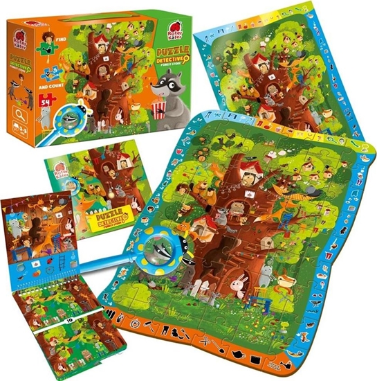 Picture of Roter Kafer Puzzle detektyw Forest story RK1080-04