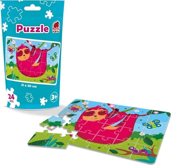 Изображение Roter Kafer Puzzle edukacyjne - Leniwiec