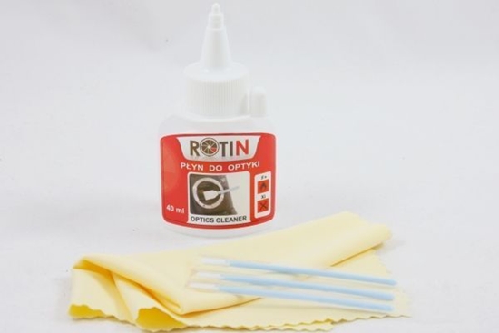 Picture of Rotin Zestaw czyszczący DTX płyn + ściereczka + patyczki do aparatów i kamer