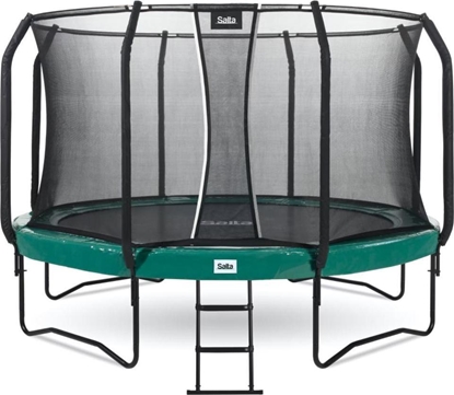 Изображение Trampolina ogrodowa Salta ogrodowa First Class z siatką wewnętrzną 8 FT 251 cm zielona