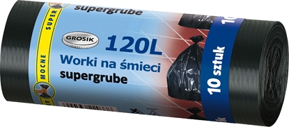 Изображение Sarantis Worki na śmieci 120L 10szt. (8571017311)