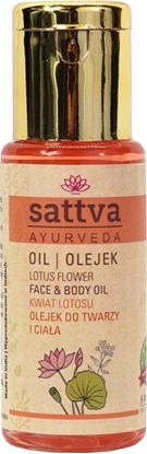 Picture of Sattva SATTVA_Ayurveda nawilżający olejek do twarzy i ciała Kwiat Lotosu 50ml