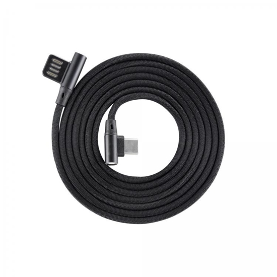 Picture of Sbox USB-C-90-B USB->Type C 90 M/M 1.5m black