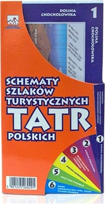Изображение Schematy szlaków turystycznych Tatr Polskich WIT