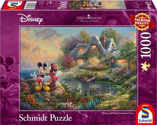 Picture of Schmidt Spiele Puzzle PQ 1000 Myszka Miki & Minnie (Disney) G3