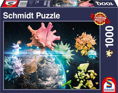 Изображение Schmidt Spiele Puzzle PQ 1000 Planeta Ziemia 2020 G3