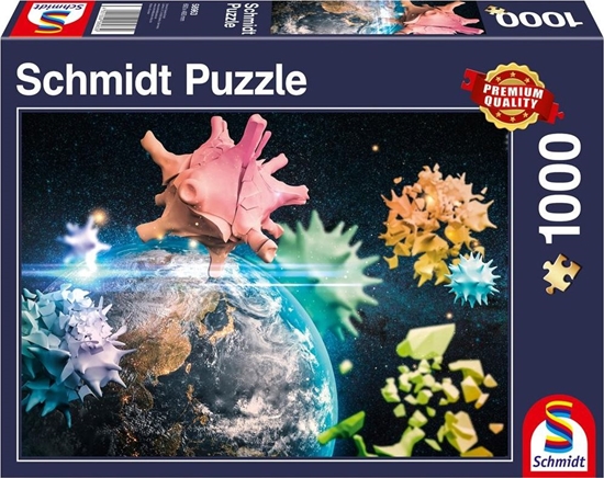 Изображение Schmidt Spiele Puzzle PQ 1000 Planeta Ziemia 2020 G3