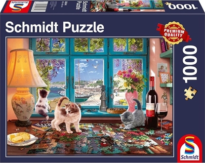 Attēls no Schmidt Spiele Puzzle PQ 1000 Stół do układania puzzli