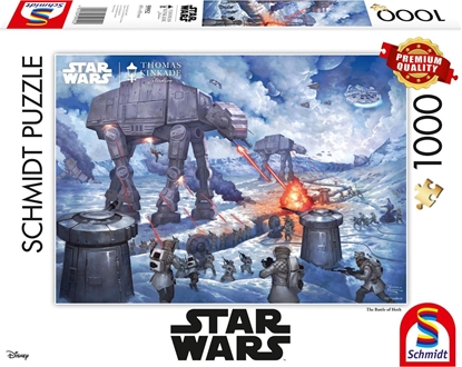 Изображение Schmidt Spiele Puzzle PQ 1000 Thomas Kinkade Bitwa o Hoth G3