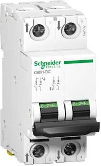 Picture of SCHNEIDER ELECTRIC C60H DC CIRCUIT BREAKER 2P C50