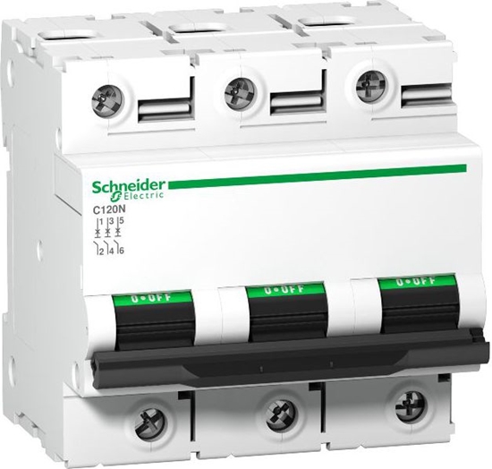 Изображение SCHNEIDER ELECTRIC C120N CIRC BREAKER 3PC100A 10K