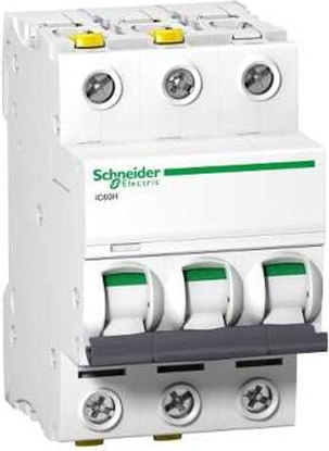 Изображение SCHNEIDER ELECTRIC IC60H CIRCUIT BREAKER 3P C25A