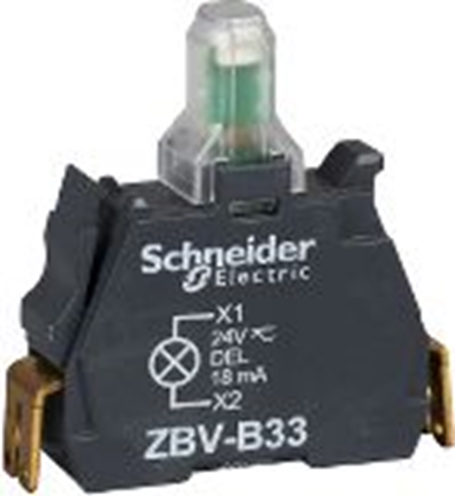 Изображение Schneider Electric Zestaw świetlny z diodą LED BA9s 230V AC bez lampki (ZBV6)