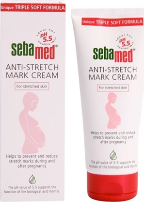 Attēls no Sebamed Sensitive Skin Anti-Stretch Mark Cream krem przeciw rozstępom 200ml