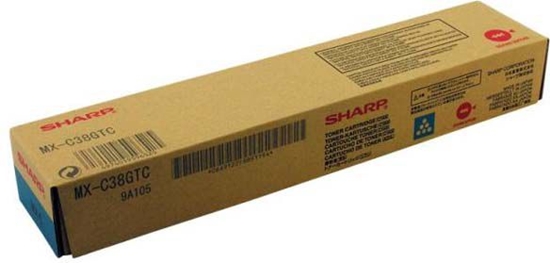 Изображение Sharp MX-C38GTC toner cartridge 1 pc(s) Original Cyan