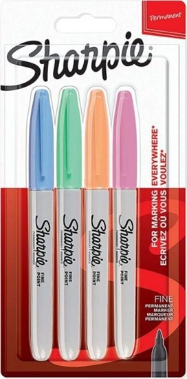 Picture of Sharpie Kup Przydasie SHARPIE -zestaw markerów 4 szt pastelowe
