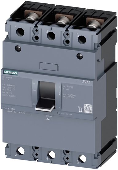 Изображение Siemens 3VA1225-1AA32-0AA0 circuit breaker