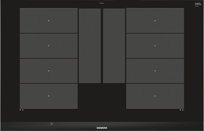 Picture of Siemens EX875LYC1E hob Black Built-in Zone induction hob 4 zone(s)