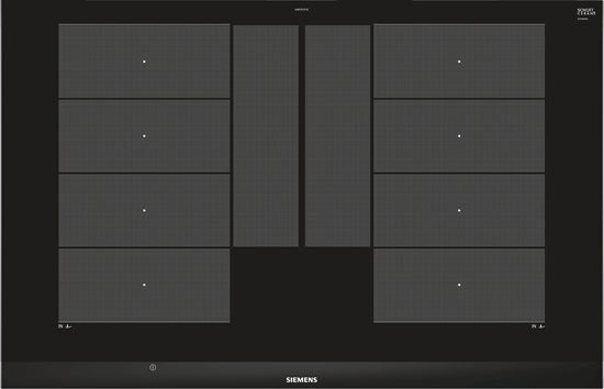 Изображение Siemens EX875LYC1E hob Black Built-in Zone induction hob 4 zone(s)