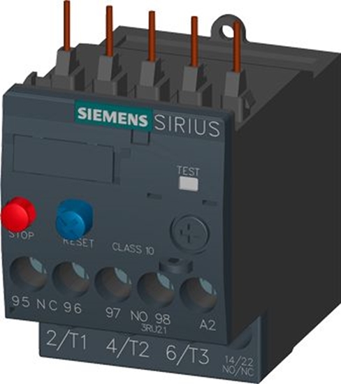 Изображение Siemens Przekaźnik termiczny 11 - 16A S00 (3RU2116-4AB0)