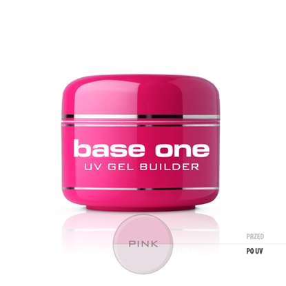 Attēls no Silcare Żel do paznokci Gel Base One Pink budujący 15g