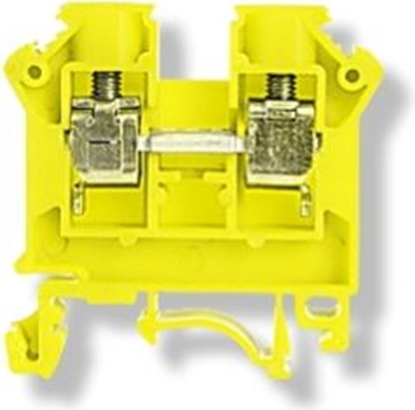 Attēls no Simet Złączka szynowa 2-przewodowa 10mm2 żółta ZSG1-10.0Nz (11521314)