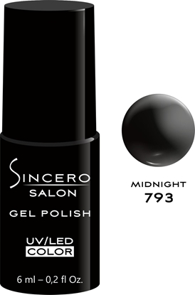 Picture of Sincero Salon Lakier hybrydowy Gel Polish UV/LED 793 Midnight 6ml