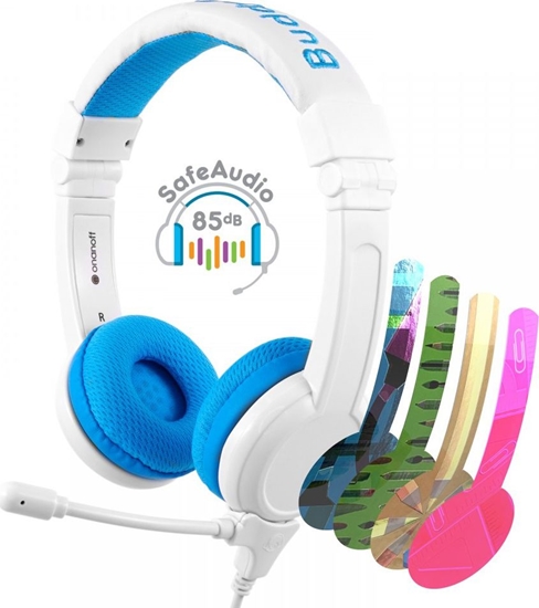 Picture of Słuchawki BuddyPhones BP-SCHOOLP-BLUE  (BP-SCHOOLP-BLUE)