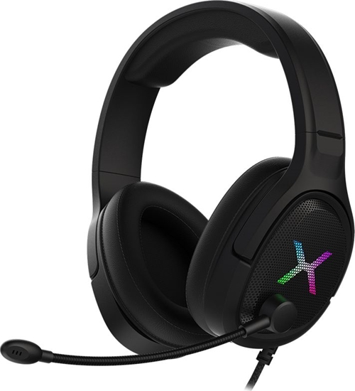 Picture of Słuchawki Krux Popz RGB Czarne (KRX0091)