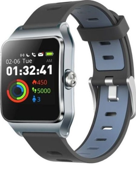 Picture of Smartwatch Umax U-Band P1 PRO Czarno-niebieski  (UB523)