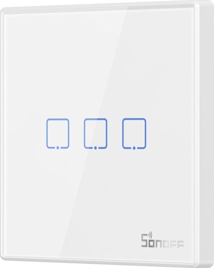 Picture of Sonoff Bezprzewodowy włącznik światła Sonoff 433MHz T2EU3C-RF (3-kanałowy)