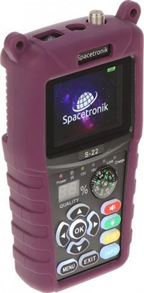 Attēls no Spacetronik MIERNIK SATELITARNY S-22 DVB-S/S2/S2X Spacetronik