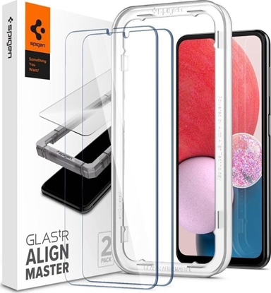 Picture of Spigen SZKŁO HARTOWANE SPIGEN ALM GLAS.TR 2-PACK GALAXY A13 4G / LTE CLEAR