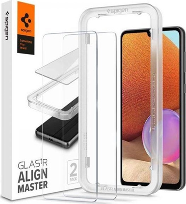 Attēls no Spigen SZKŁO HARTOWANE SPIGEN ALM GLAS.TR 2-PACK GALAXY A33 5G CLEAR