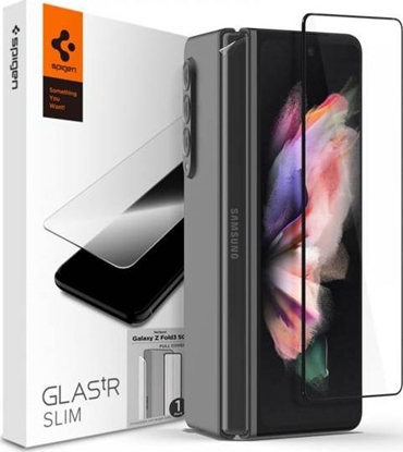 Attēls no Spigen Szkło hartowane Spigen GLAS.tR Slim + Folia Hinge Film Samsung Galaxy Z Fold 3 Black