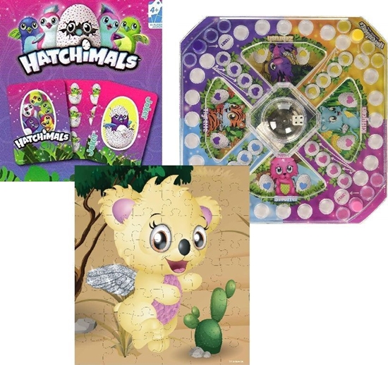 Изображение Spin Master Hatchimals Zestaw 3 gier (6044752)