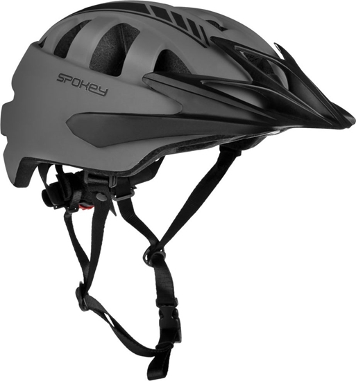 Изображение Spokey Kask rowerowy SPEED czarno-szary r. 58-61 cm (926881)