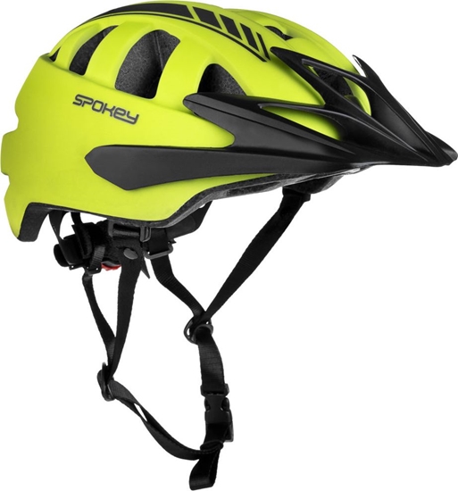 Изображение Spokey Kask rowerowy SPEED zielono-czarny, Spokey Rozmiar 55-58