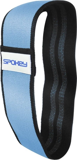 Изображение Spokey Mini Band Tracy średni opór niebieski 1 szt.