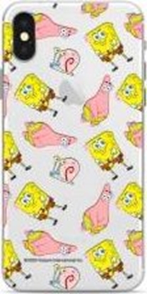 Изображение SPONGEBOB ETUI NADRUK 001 IPHONE XS MAX PRZEŹROCZYSTY standard