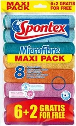 Picture of Spontex Ścierka Microfibre 6+2szt 19700052