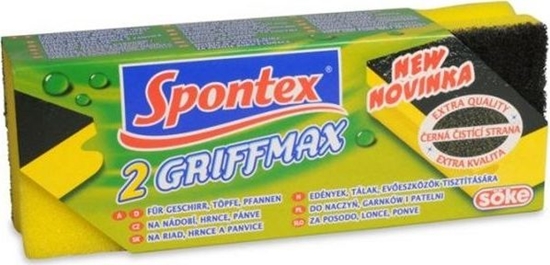 Изображение Spontex Zmywak Griffmax 2szt 70010 SPONTEX