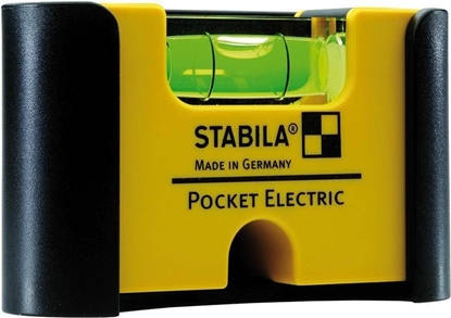 Picture of Stabila Poziomica Stabila Pocket Electric 6,7 cm, z klipsem na pasek