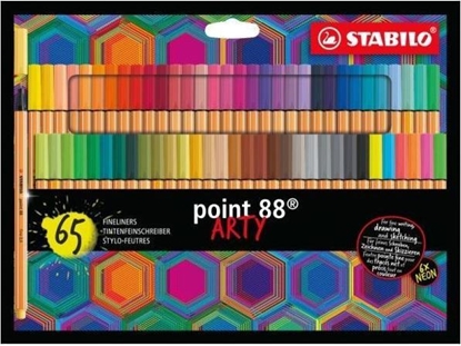 Picture of STABILO Point 88 ARTY fineliner Multicolour 65 pc(s)